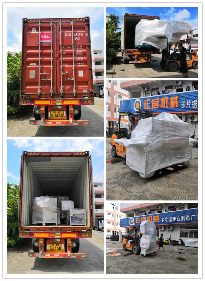 2019年7月發(fā)往厄瓜多爾--ZQ400型原木多片鋸、ZQ200型方木多