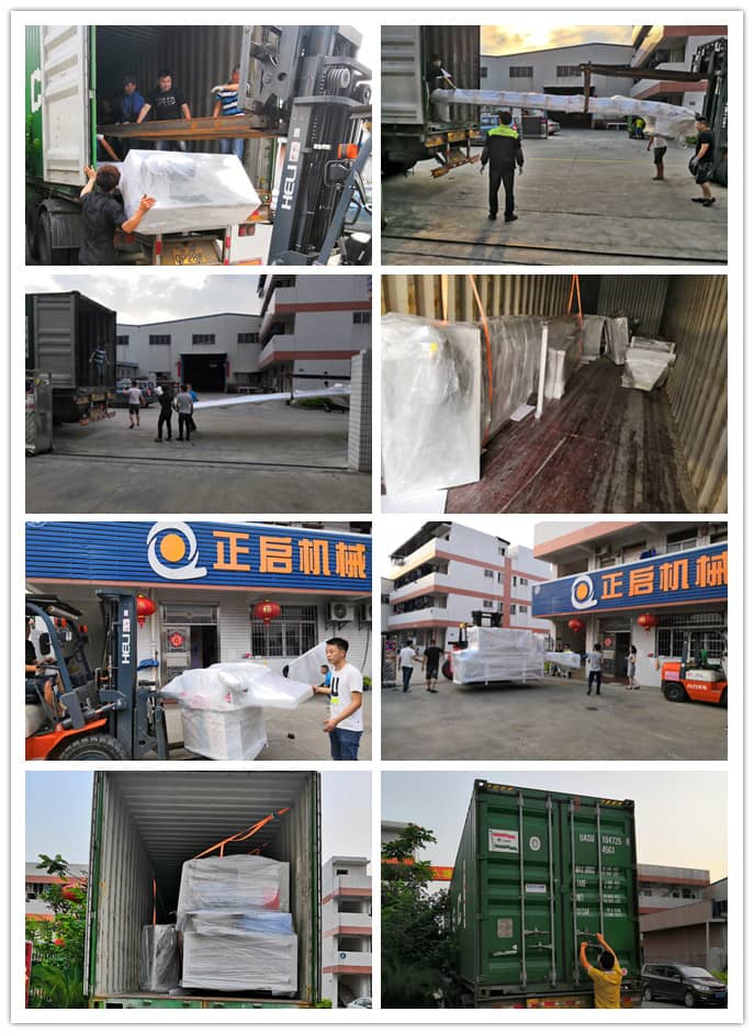 2019年4月發(fā)往美國(guó)--ZQ350型原木多片鋸、清邊機(jī)、輸送架