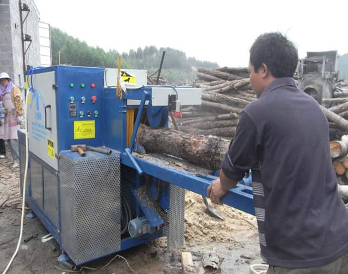 廣西--南寧市-安吉-圓木多片鋸加工現場