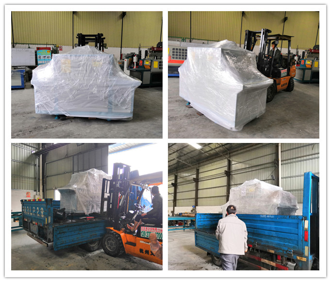 2019年3月發(fā)往新疆哈密市--ZQ150型方木多片鋸、手動磨鋸片機